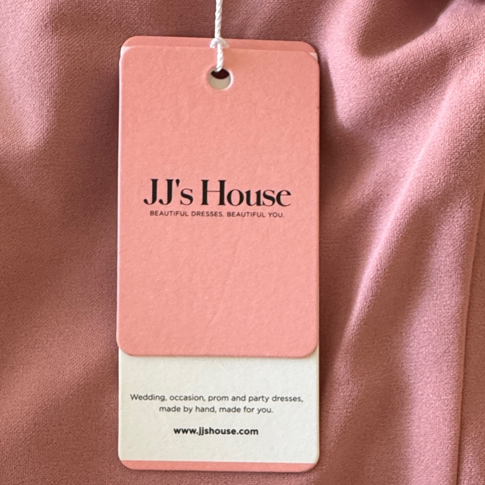 JJ's House Blush Pink Draped Dress - Picture 9 of 10